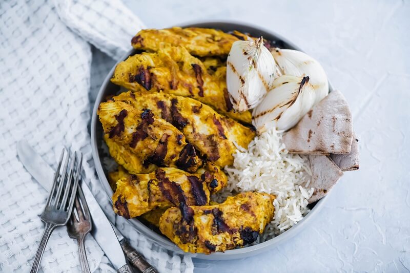 Tandoori Turkey with Grilled Onions - National Turkey Federation