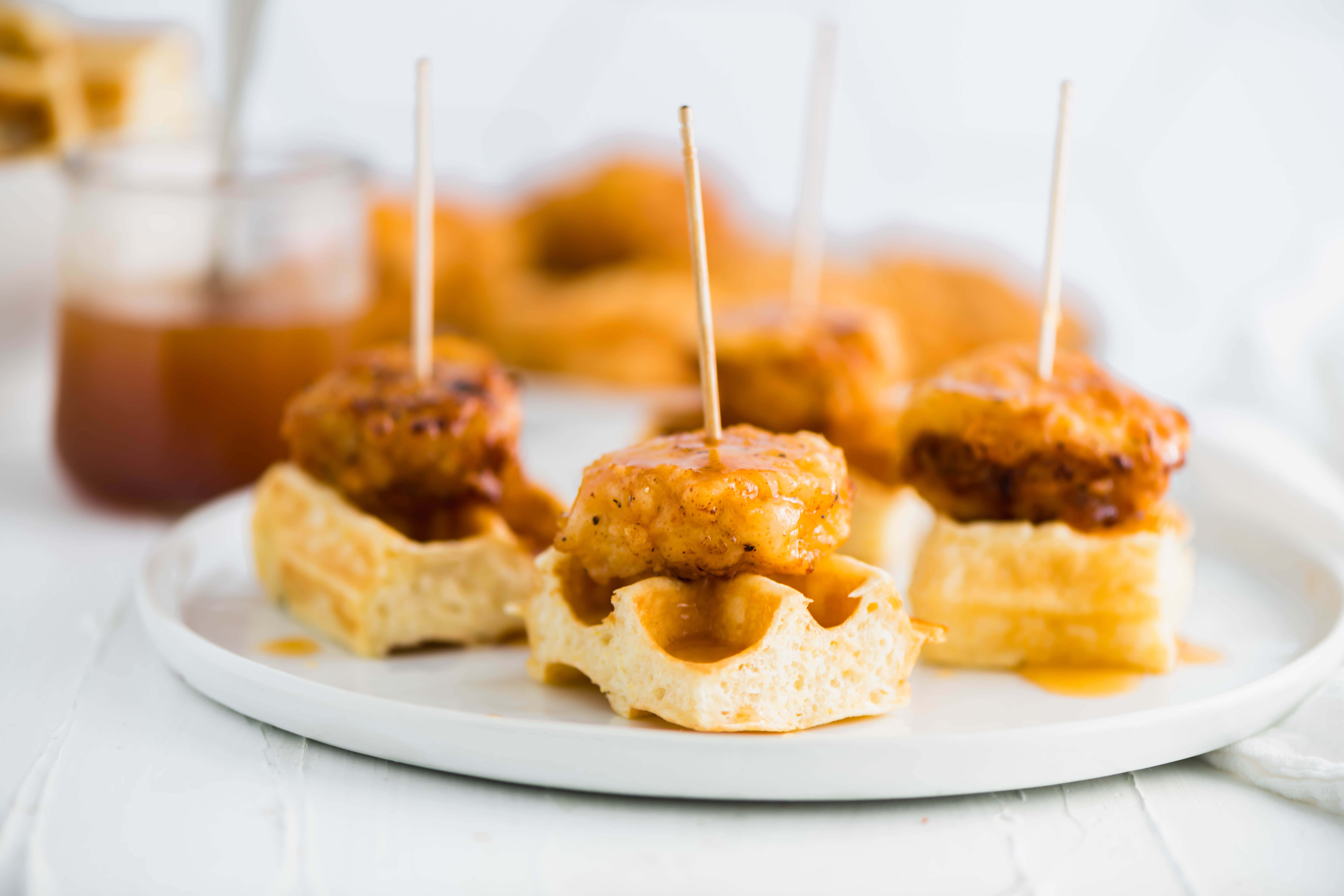 Fried Turkey and Waffle Bites Recipe - National Turkey Federation