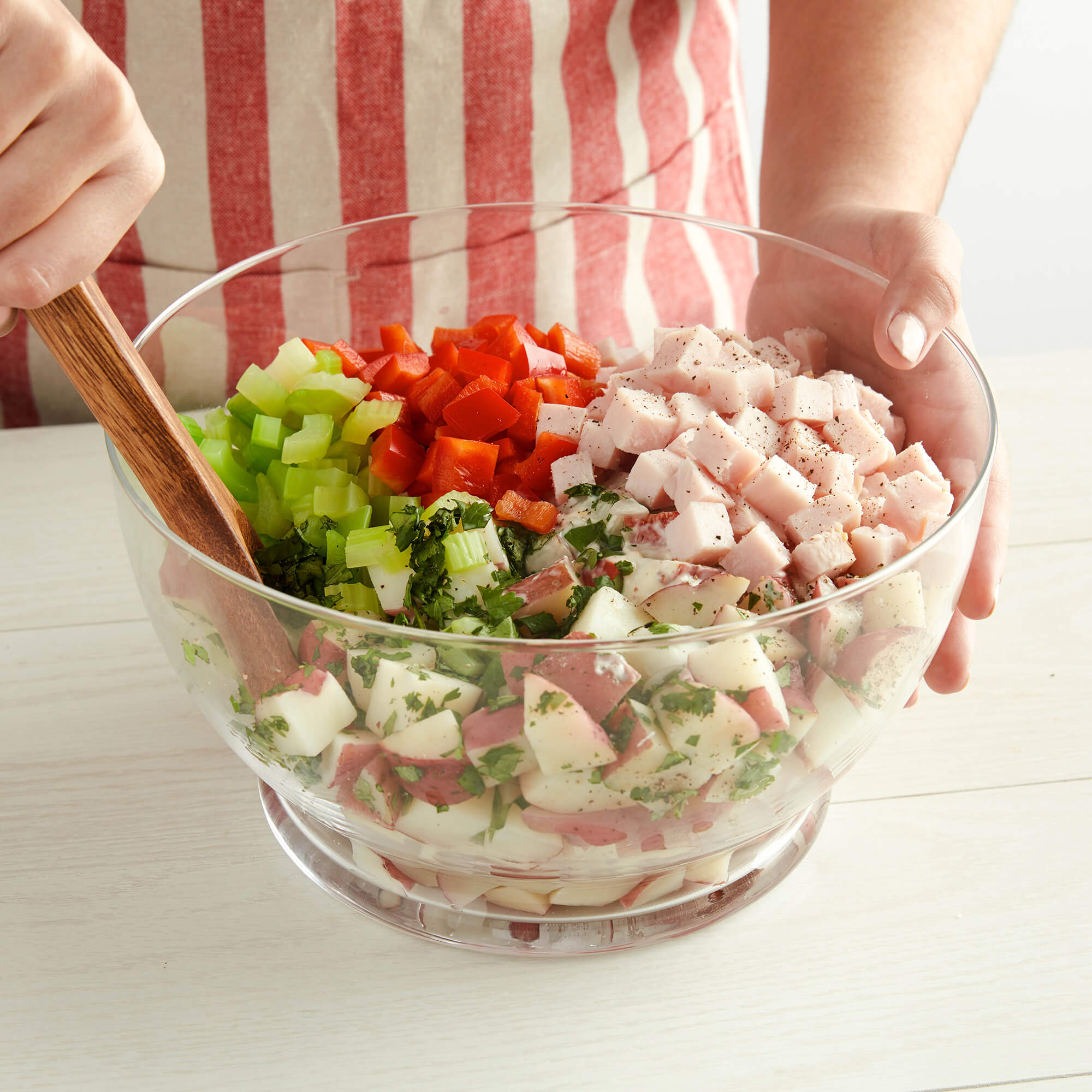 Fourth of July Turkey Potato Salad Recipe - National Turkey Federation