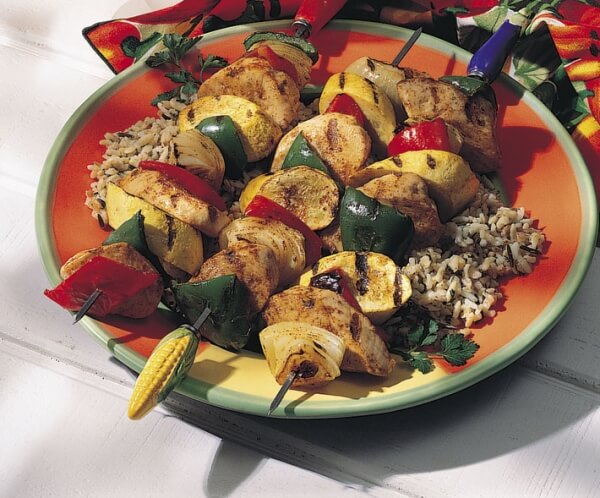 Grilled Tex-Mex Turkey Kabobs Recipe - National Turkey Federation