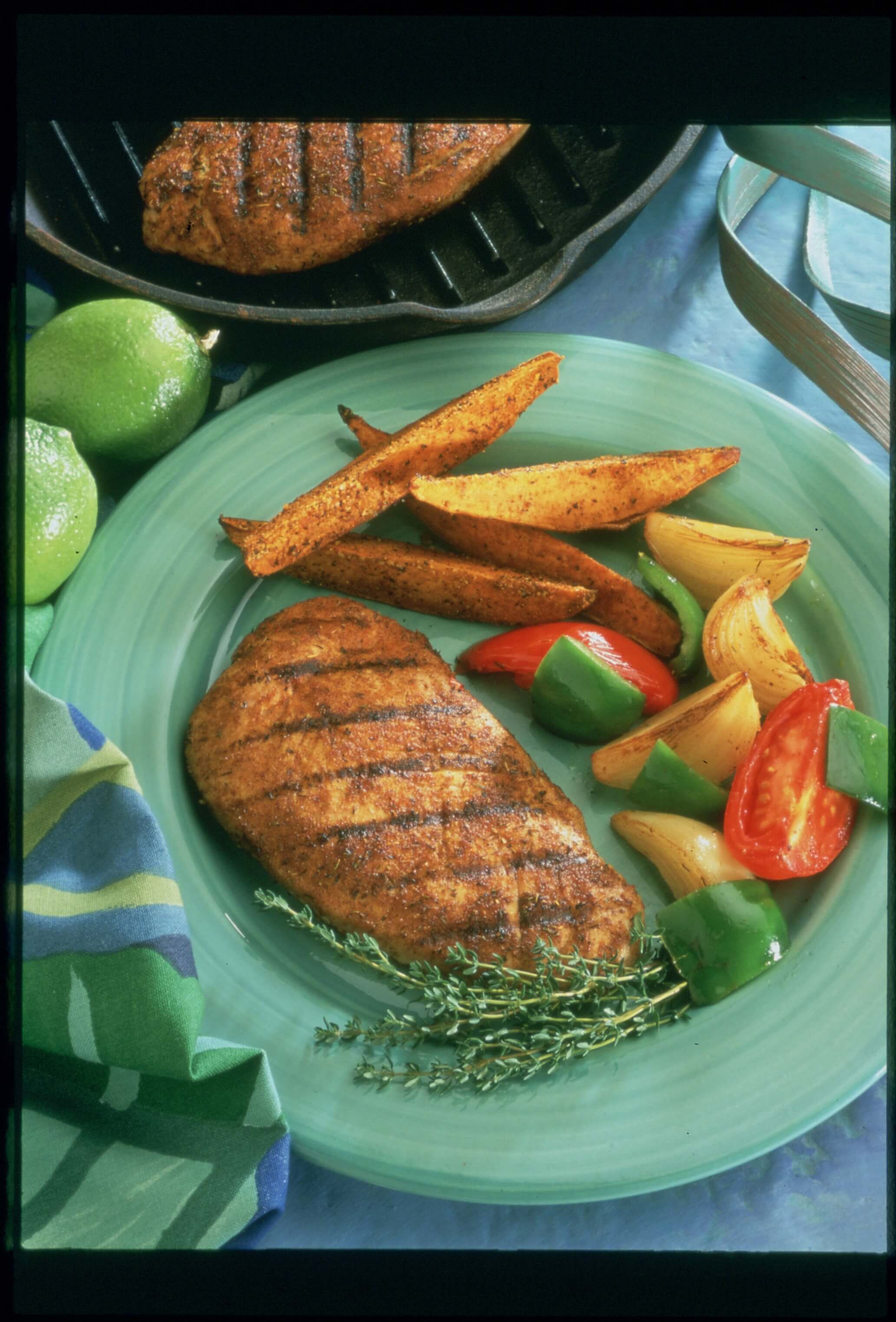 Jamaican Turkey Cutlets with Vegetables Recipe - National Turkey Federation