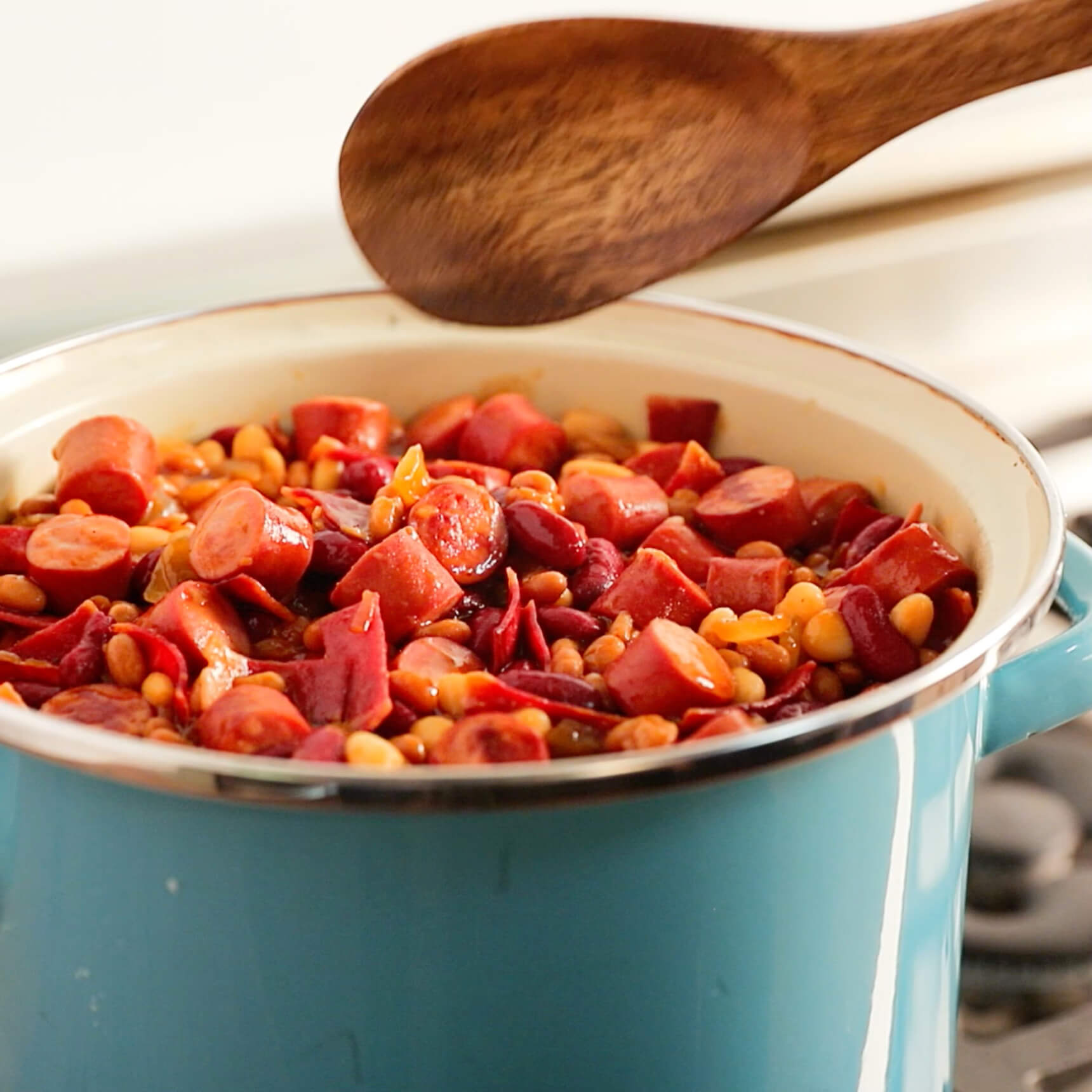 How to make Barbecued franks