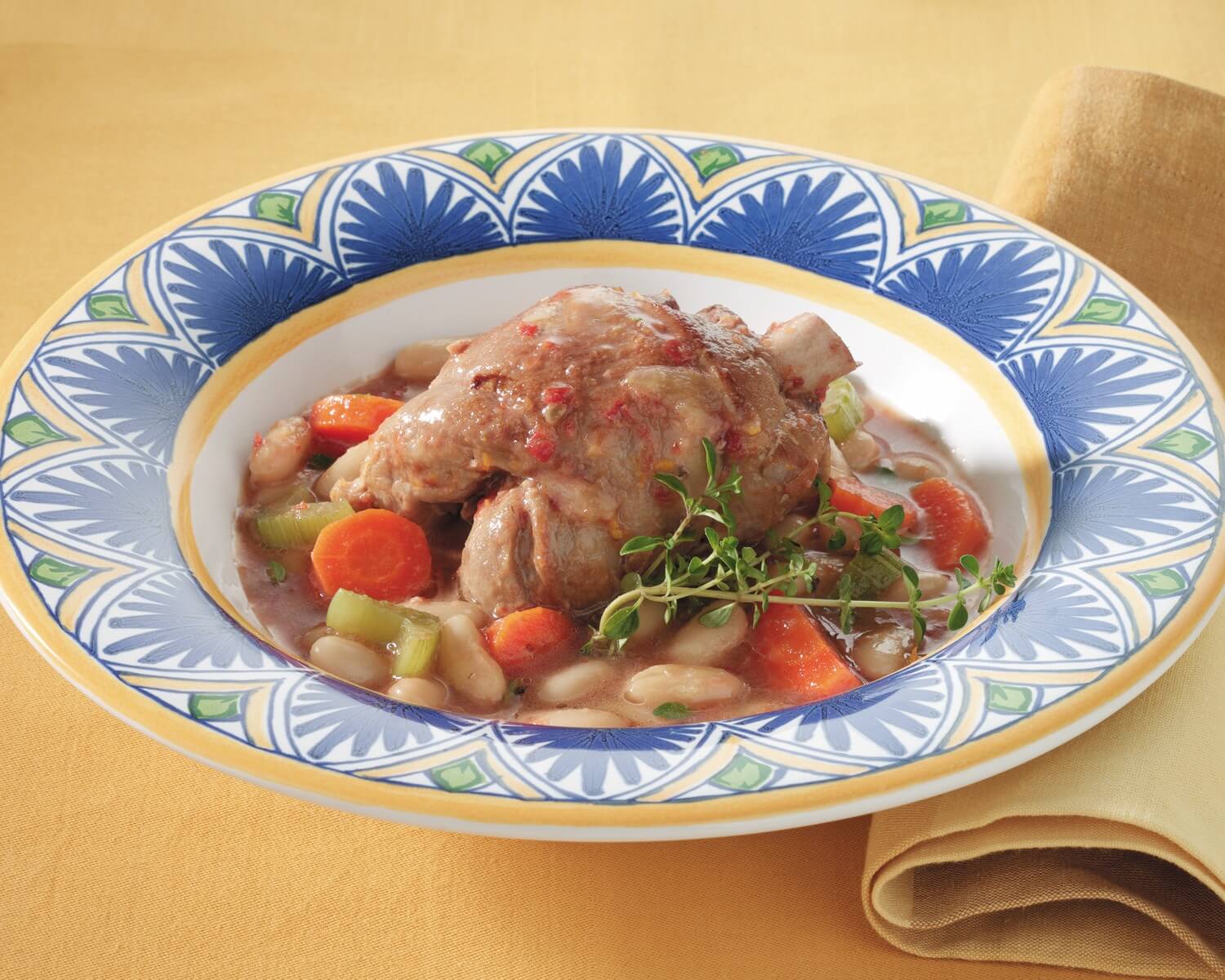 Turkey Osso Buco Style with Cannellini Beans Recipe - National Turkey Federation