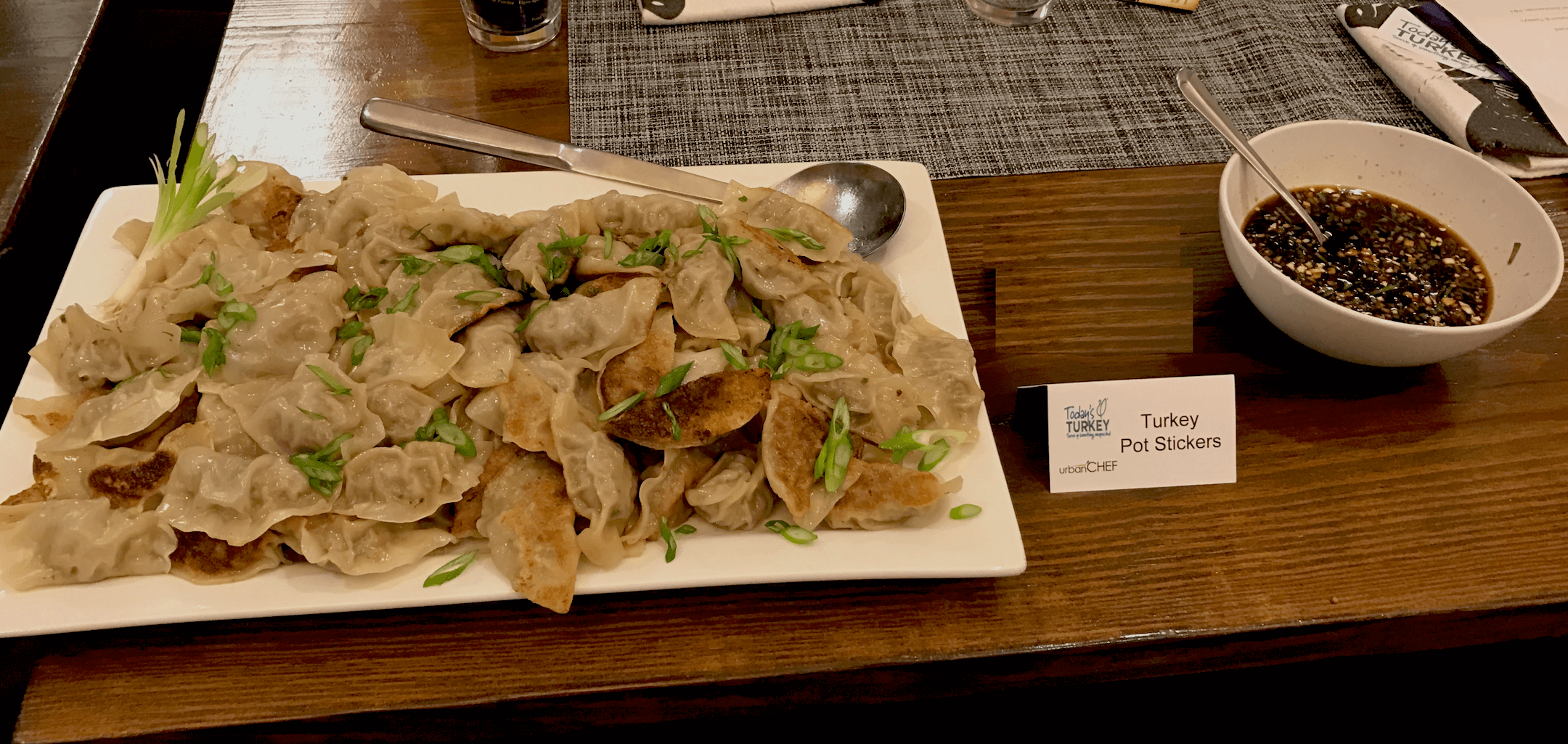 Turkey Pot Stickers with Dipping Sauce Recipe - National Turkey Federation