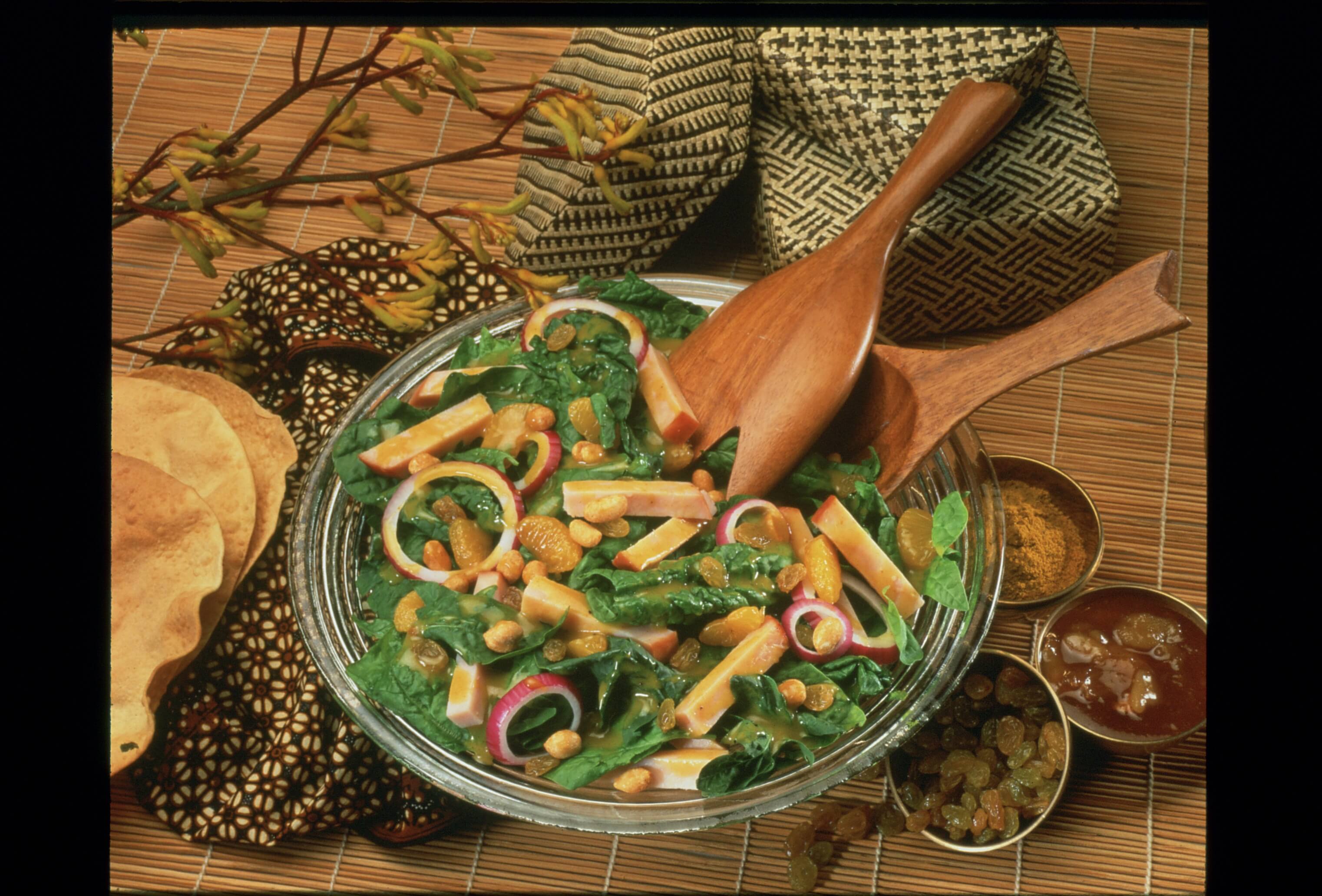 Turkey Spinach Salad Recipe - National Turkey Federation