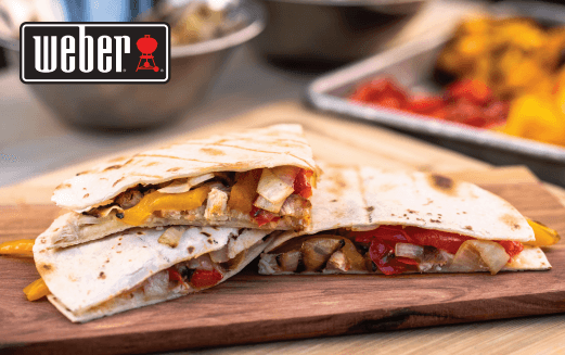 Smoked Turkey Quesadillas with Grilled Onions and Bell Peppers Recipe - National Turkey Federation