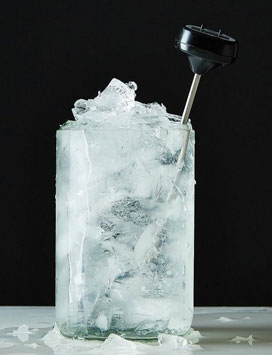 thermometer calibrated using ice-point method