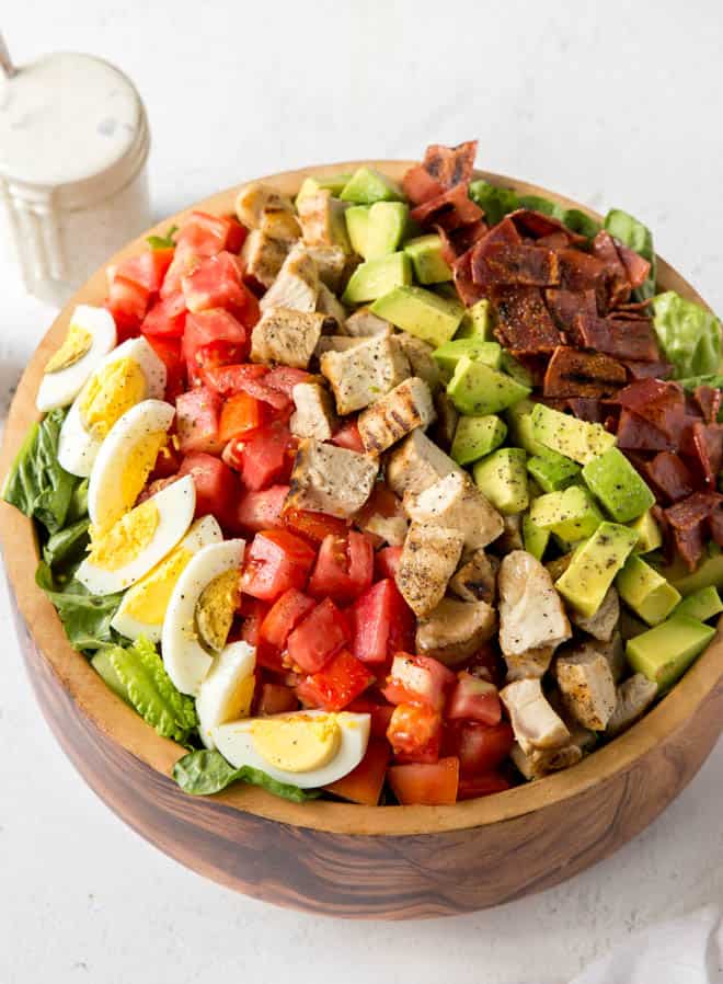 Colorful salad in a bowl 