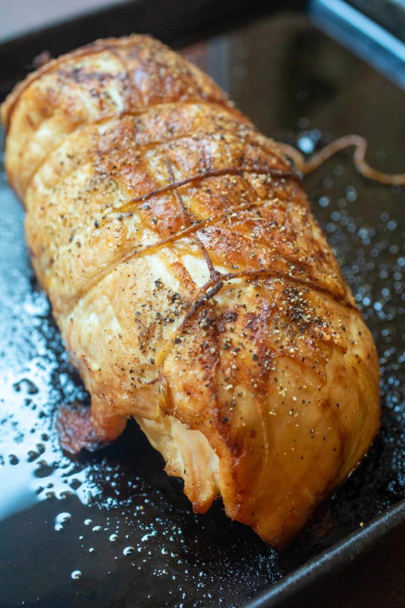 turkey rollatini roasted