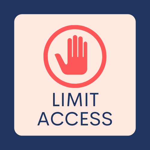 limit access to farms